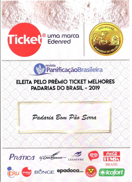 PRMIO MELHORES PADARIAS DO BRASIL 2019